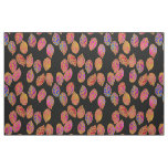 Glazed Leaves in Pitch Fabric