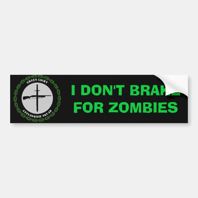 GLAZS Don't Brake Bumper Sticker (Front)