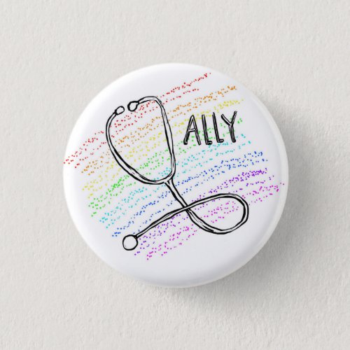GLBT Ally Medicine pin