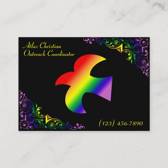 GLBT Christian Business Card (Front)