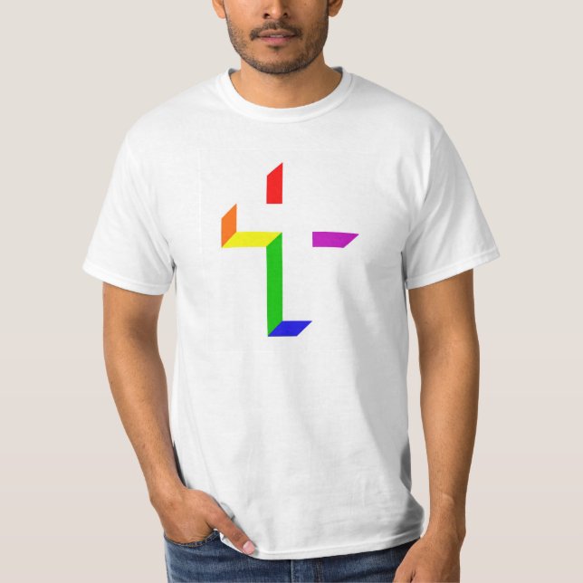 GLBT cross T-Shirt (Front)