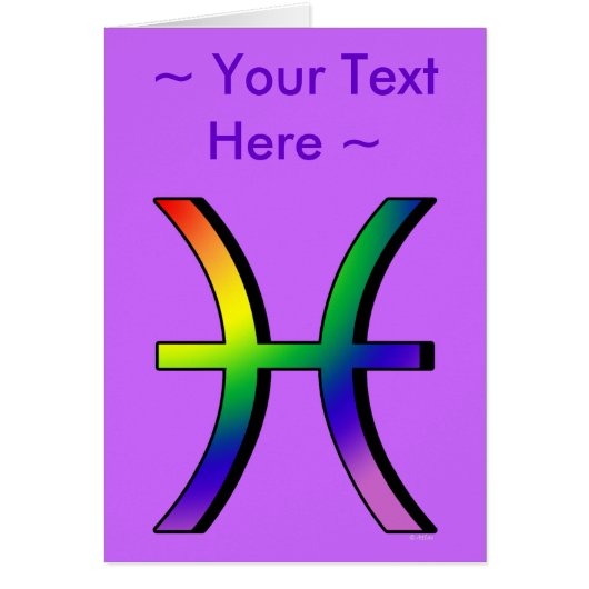 GLBT Pisces Cards (Front)