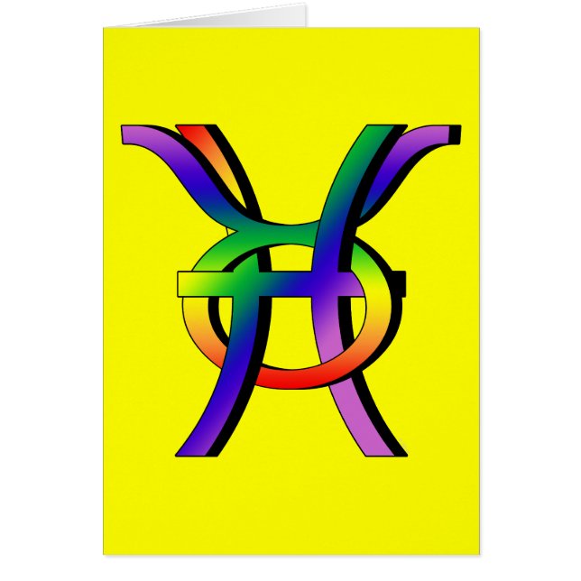 GLBT Pisces & Taurus Cards (Front)