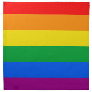 GLBT PRIDE STRIPES DESIGN NAPKIN