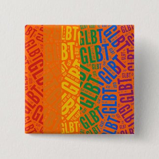 GLBT WORD PATTERN COLOR -.png Pinback Button
