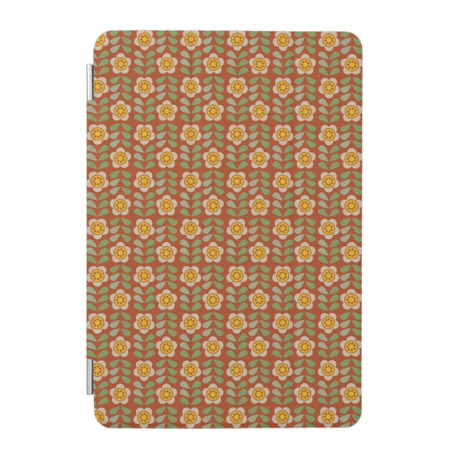 GLEAM GLADE - Floral Pattern iPad Case (Front)
