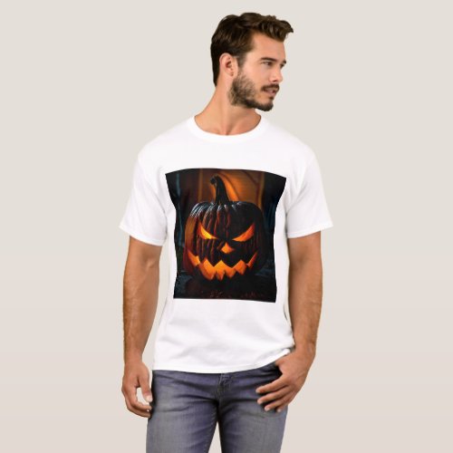 Gleaming Jack_O_Lantern T_Shirt