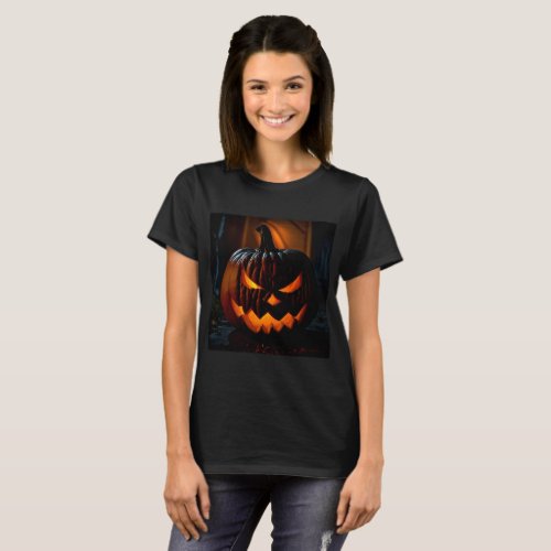 Gleaming Jack_O_Lantern T_Shirt