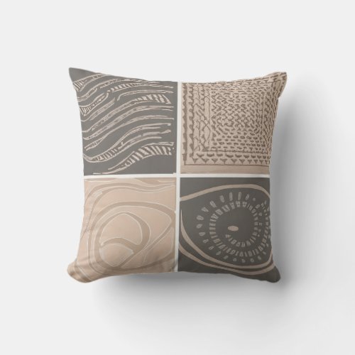 Gleaming Tapestry Textured Throw Pillow