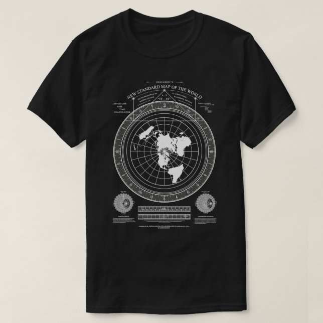 Gleason Map 3 T-Shirt (Design Front)