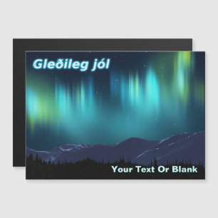 Gleðileg Jól - Aurora Borealis