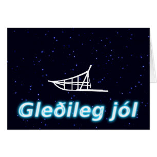 Gleðileg jól - Dogsled