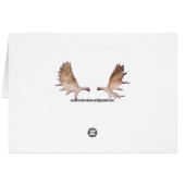 Gleðileg jól - Electric Caribou Cards (Back Horizontal)