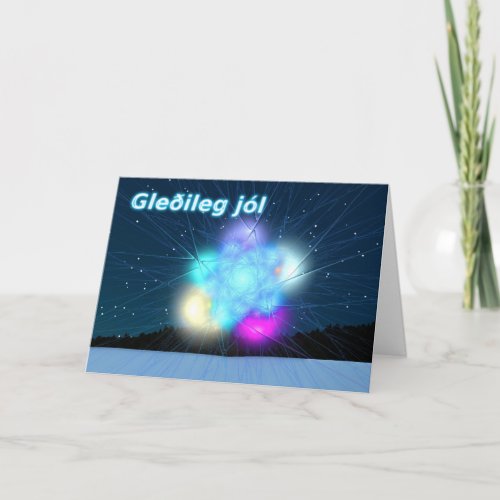 Gleileg jl _ Jack Frost Holiday Card