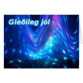 Gleðileg jól - Qaanaaq - Northern Lights (Front Horizontal)