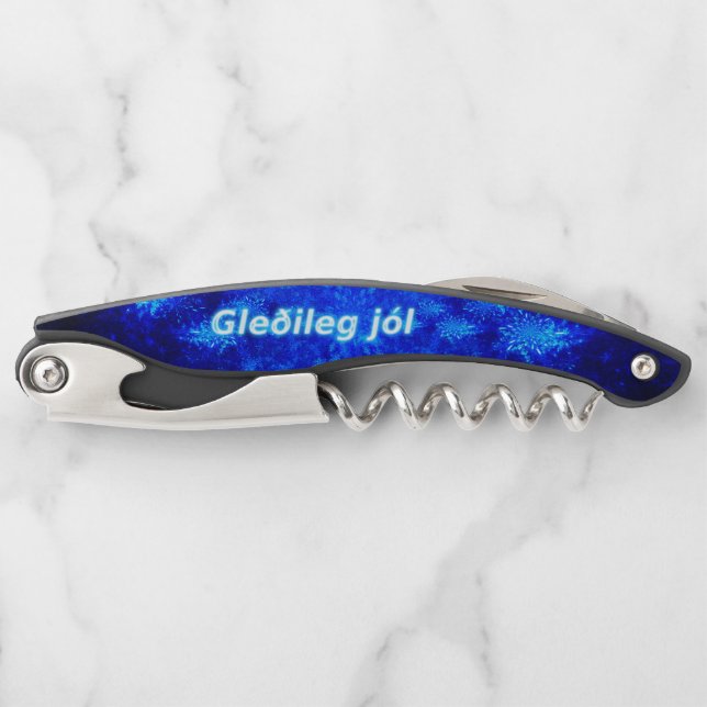 Gleðileg jól - Snowburst Waiter's Corkscrew (Front)