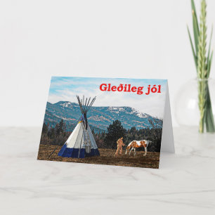 Gleðileg jól - Winter Camp Holiday Card