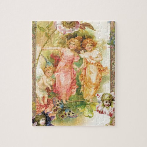 Glee _ Angels and Flowers Jigsaw Puzzle