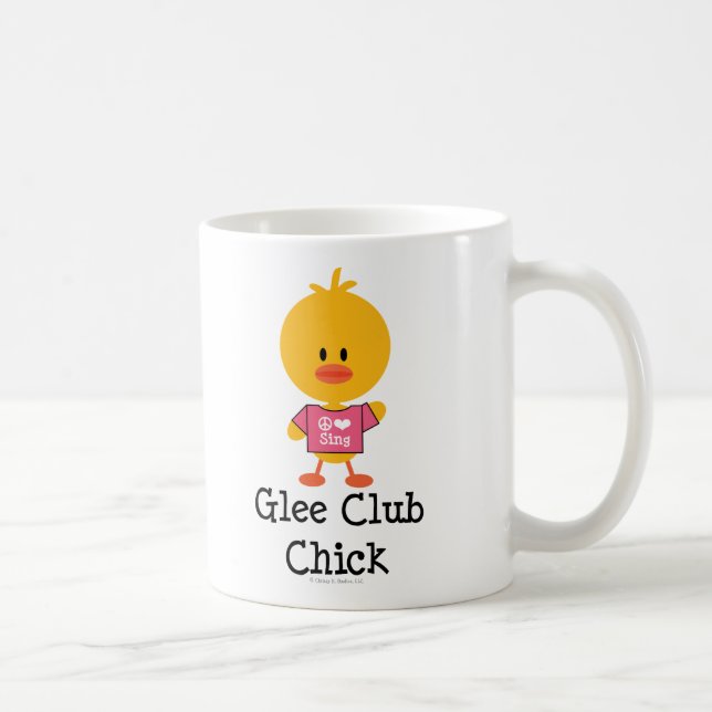 Glee Club Chick Mug (Right)