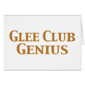Glee Club Genius Gifts (Front Horizontal)