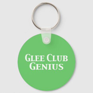 Glee Club Genius Gifts Keychain