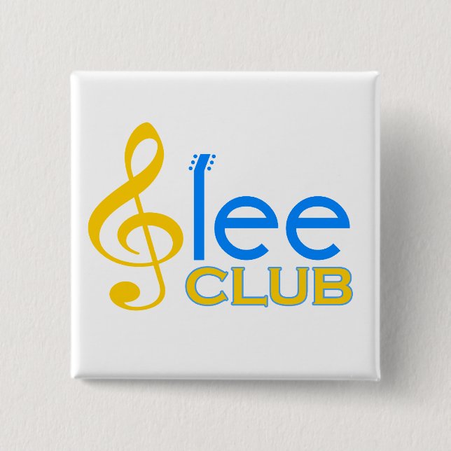 Glee Club Pinback Button (Front)
