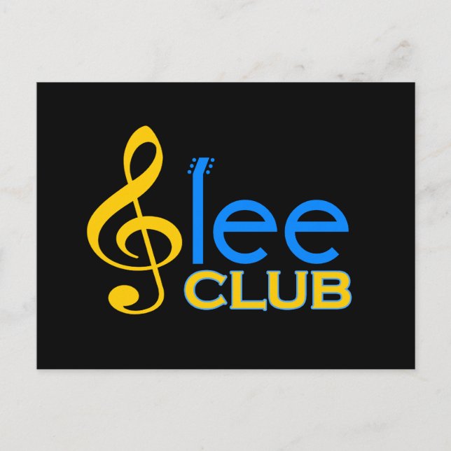 Glee Club Postcard (Front)