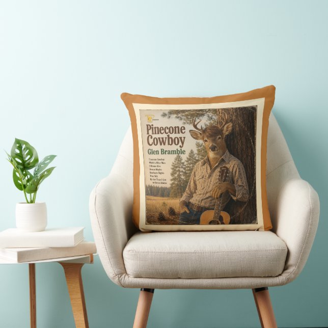 Glen Bramble: a Parody Throw Pillow (Chair)
