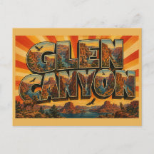 Glen Canyon Arizona Desert Canyon Water Art