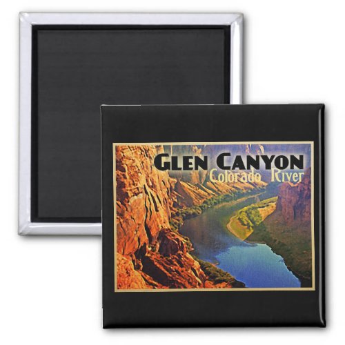 Glen Canyon Arizona Utah Magnet