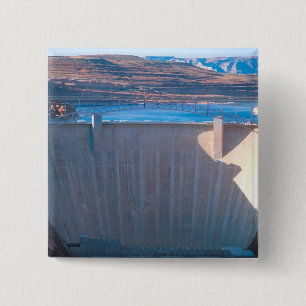 Glen Canyon Dam on the Colorado River at Page, Button
