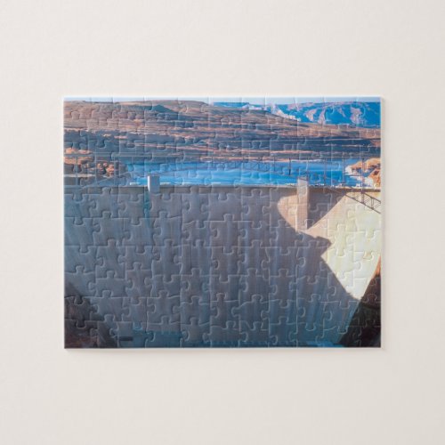 Glen Canyon Dam on the Colorado River at Page Jigsaw Puzzle