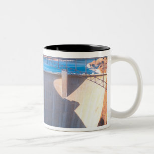 Glen Canyon Dam on the Colorado River at Page, Two-Tone Coffee Mug