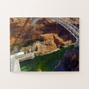 Glen Canyon Dam Utah Jigsaw Puzzle