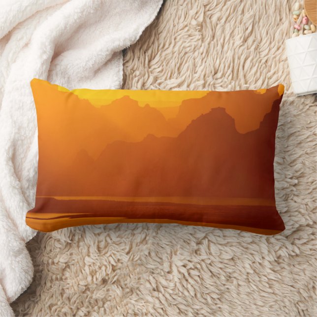 Glen Canyon National Recreation Area Lumbar Pillow (Blanket)
