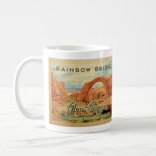 Glen Canyon National Recreation Vintage Travel Coffee Mug