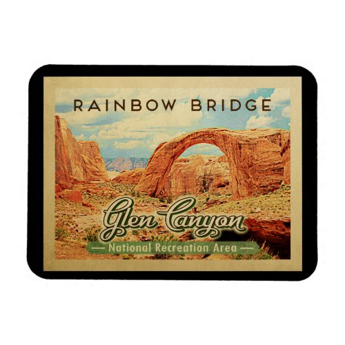 Glen Canyon National Recreation Vintage Travel Magnet