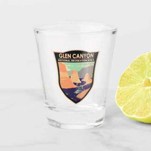 Glen Canyon Reflection Canyon Vintage Shot Glass