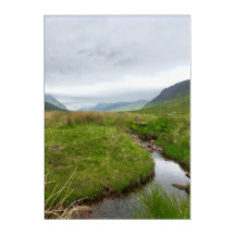 Glen Coe Mountains and Stream, Scottish Highlands