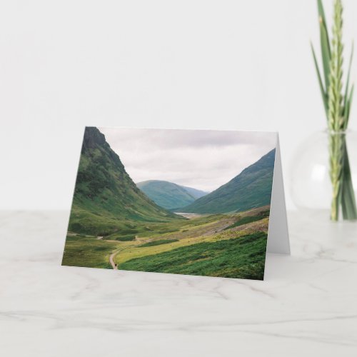 GLEN COE SCOTLAND CARD