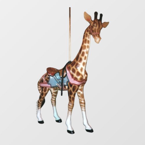 Glen Echo Giraffe Window Cling