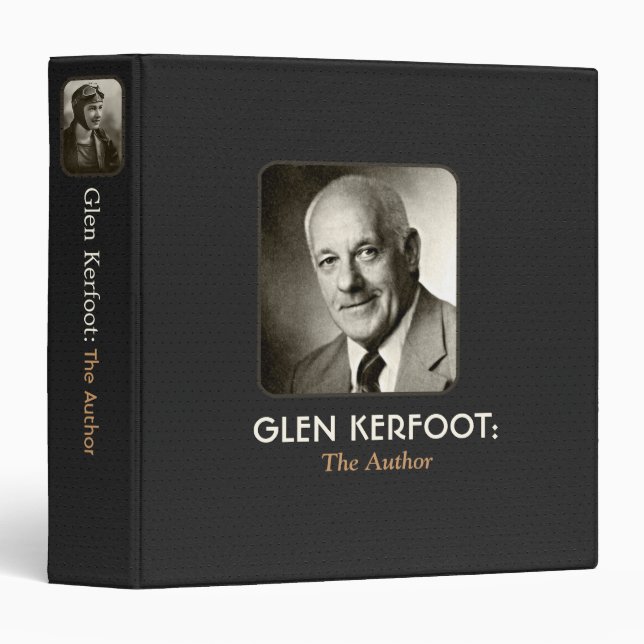 Glen Kerfoot: The Author Binder (Front/Spine)