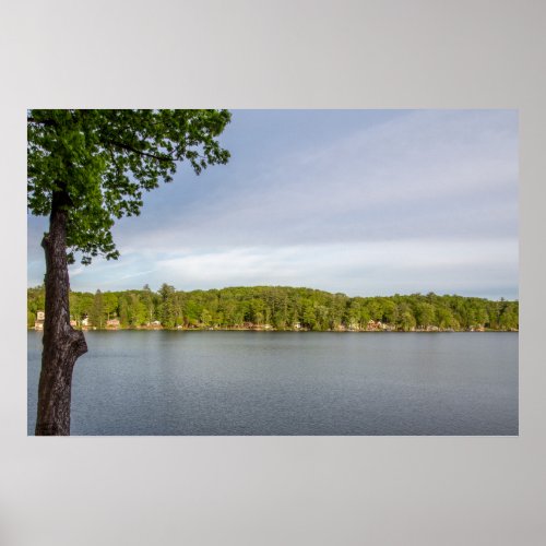 Glen Lake in Upstate New York Poster