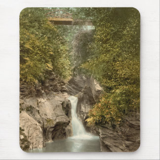 Glen May Waterfall, Peel, Isle of Man, England Mouse Pad