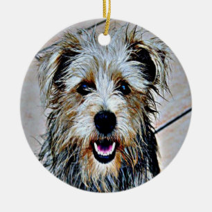 Glen of Imaal Terrier Ceramic Ornament