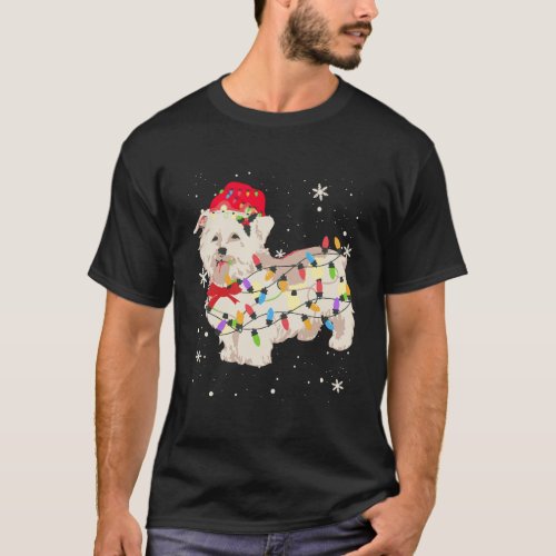 Glen Of Imaal Terrier Dog Christmas Xmas Mom Dad G T_Shirt