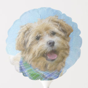Glen of Imaal Terrier Painting - Original Dog Art Balloon