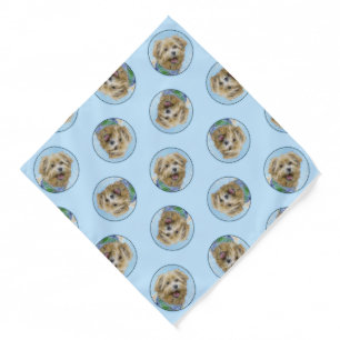 Glen of Imaal Terrier Painting Original Dog Art Bandana