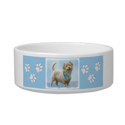 Glen of Imaal Terrier Painting _ Original Dog Art Bowl