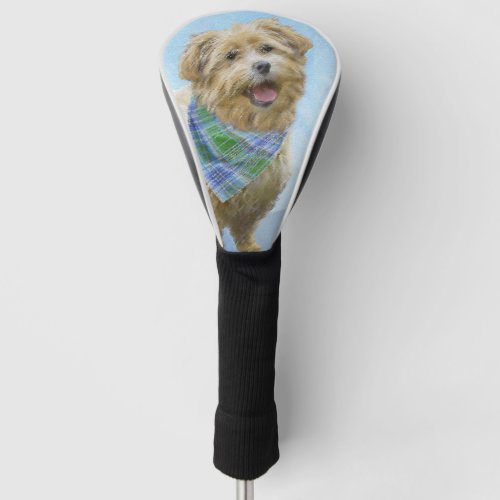 Glen of Imaal Terrier Painting _ Original Dog Art Golf Head Cover